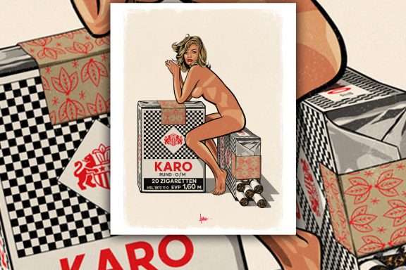 KARO MIT KAFFEE UND KIPPE KARO MIT KAFFEE UND KIPPE