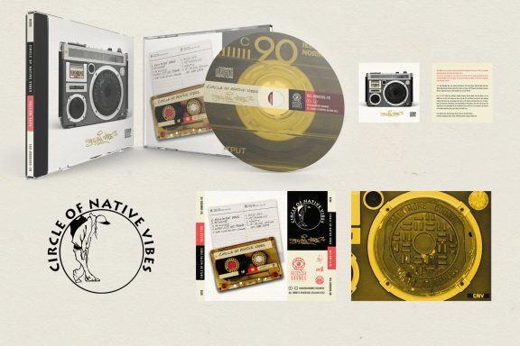 Circle Of Native Vibes - Yellow Tape Circle Of Native Vibes - Yellow Tape